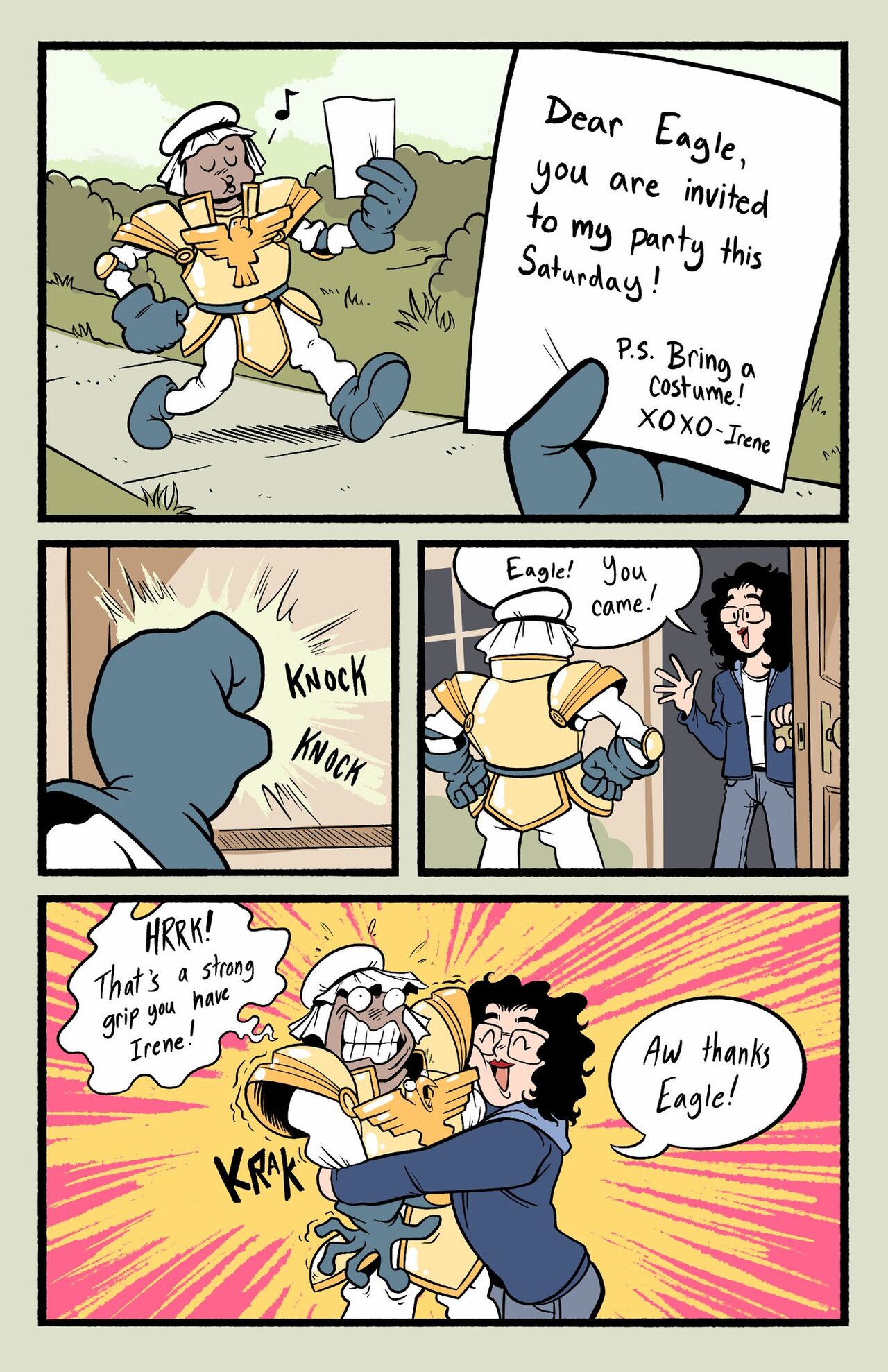 Adventures of the Arabian Eagle #1 page 2 full