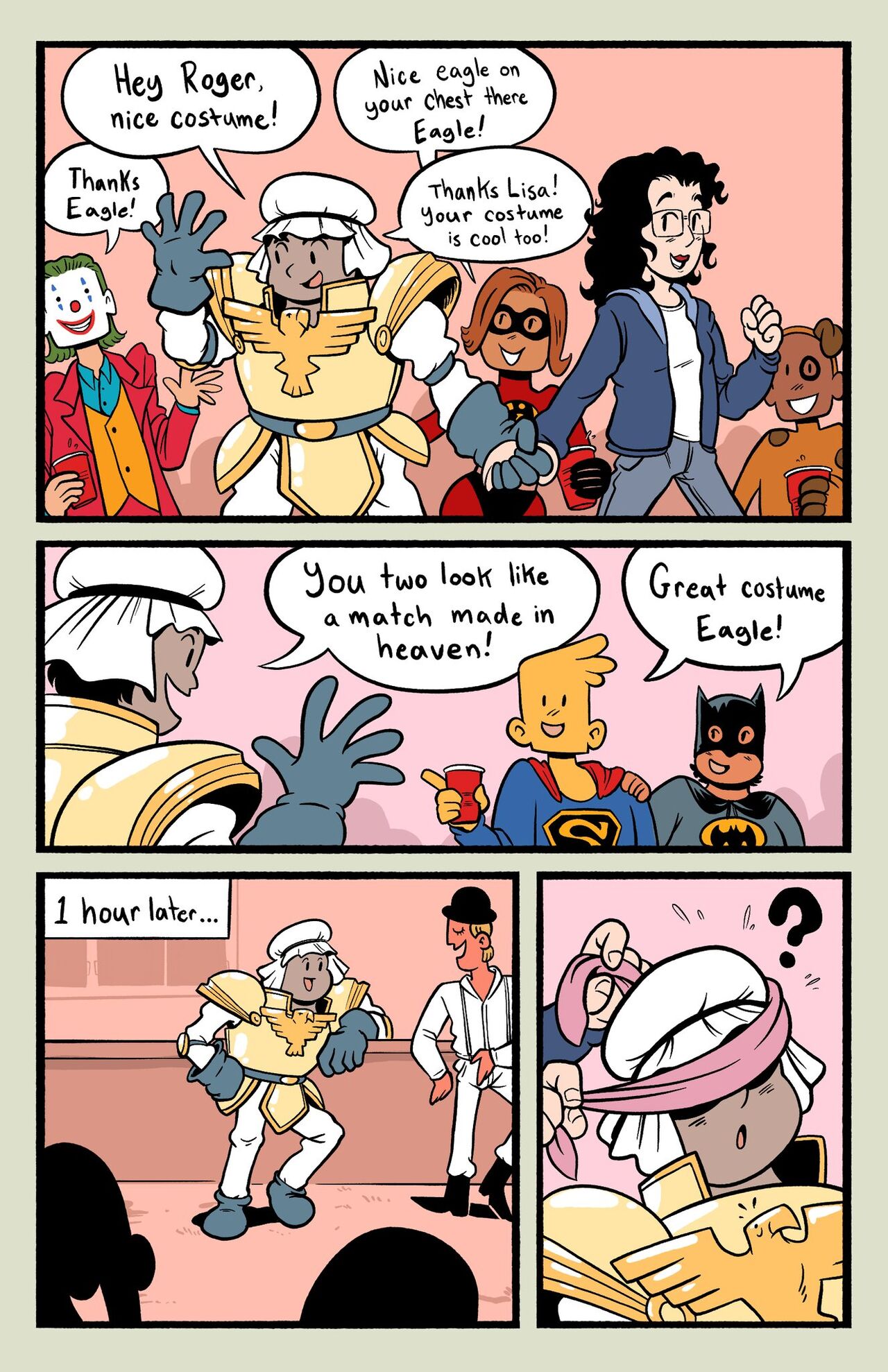 Adventures of the Arabian Eagle #1 page 3 full