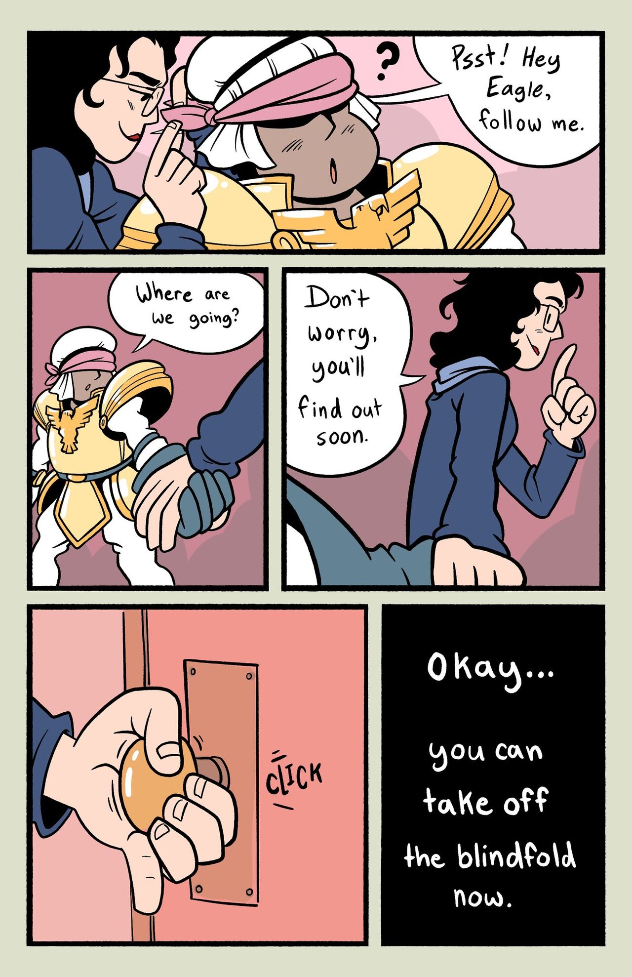 Adventures of the Arabian Eagle #1 page 4 full