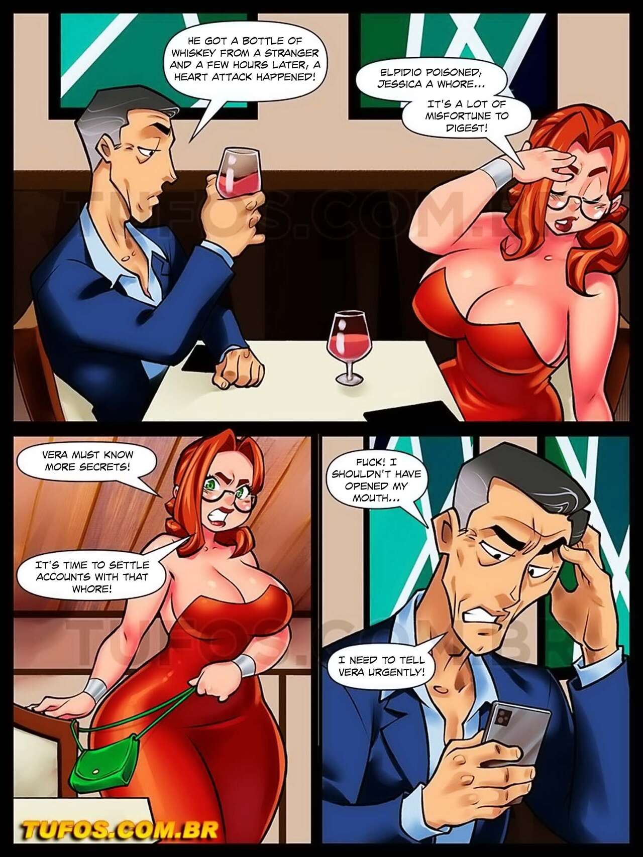 Voluptuous Housewives  - 6 - english page 4 full