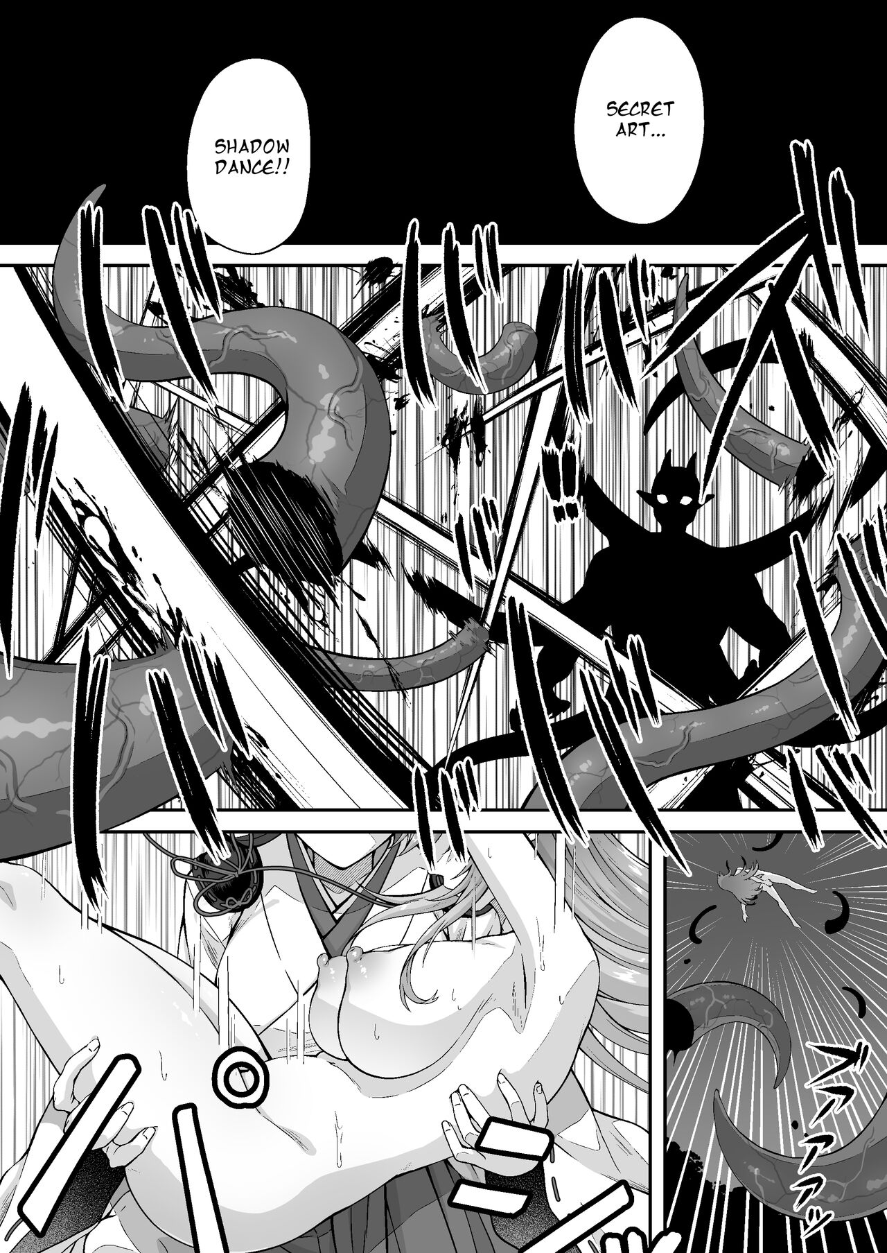 Tatsujin Taimashi nara Shokushu Youma nante Teki ja Nai | The Master Demon Exorcist Doesn't Succumb to Tentacle Demon page 10 full