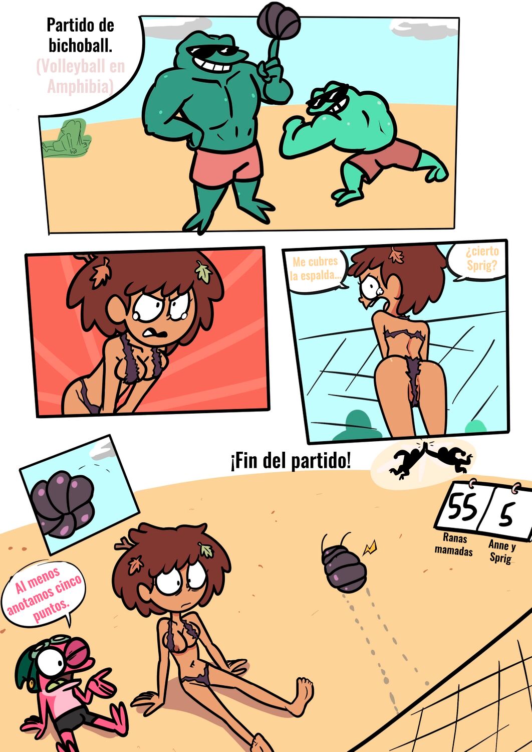 Da Beach Episode/ Un episodio de playa page 8 full