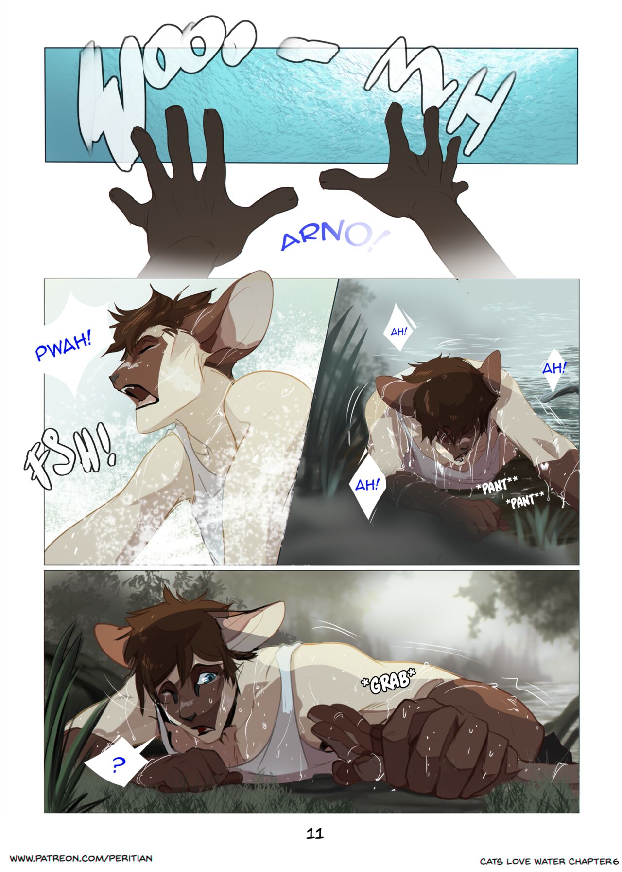 Cats love water 6 page 12 full