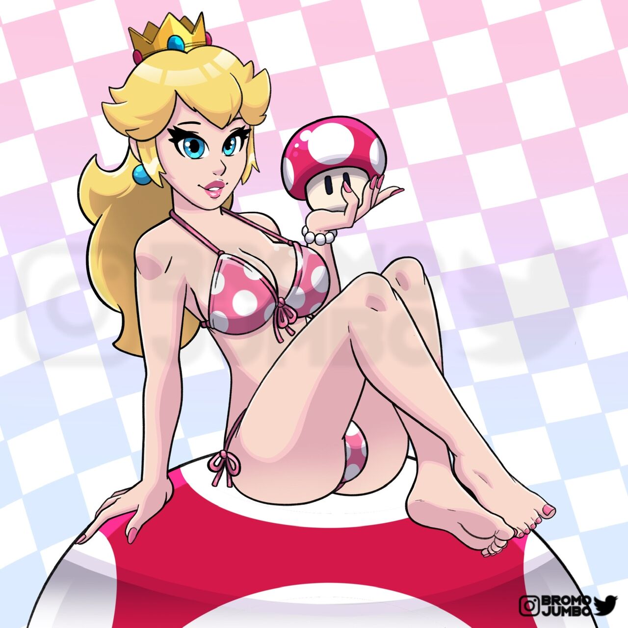 Mario Gals Pinups page 11 full