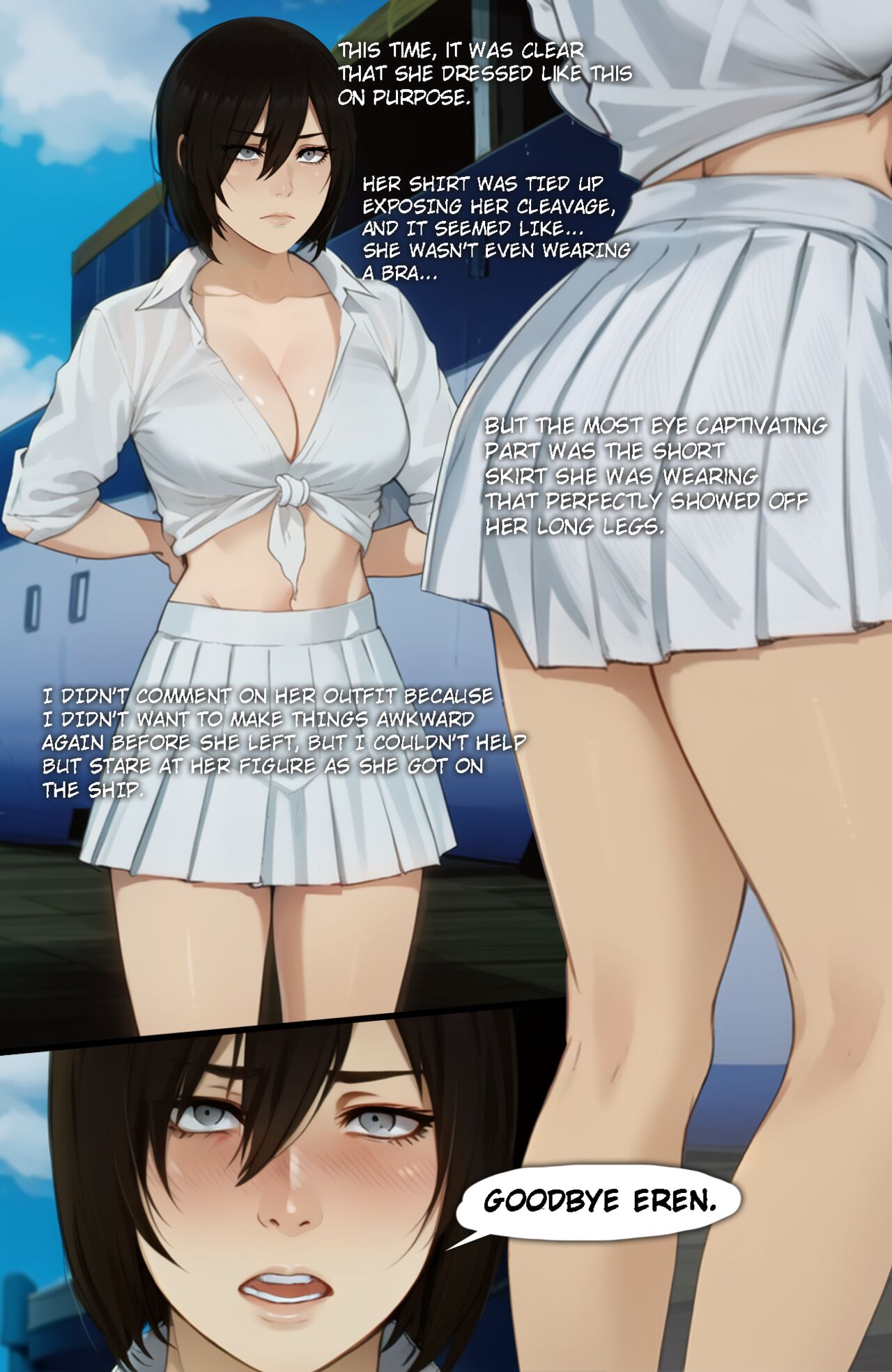 Mikasa in Marley 1 page 12 full