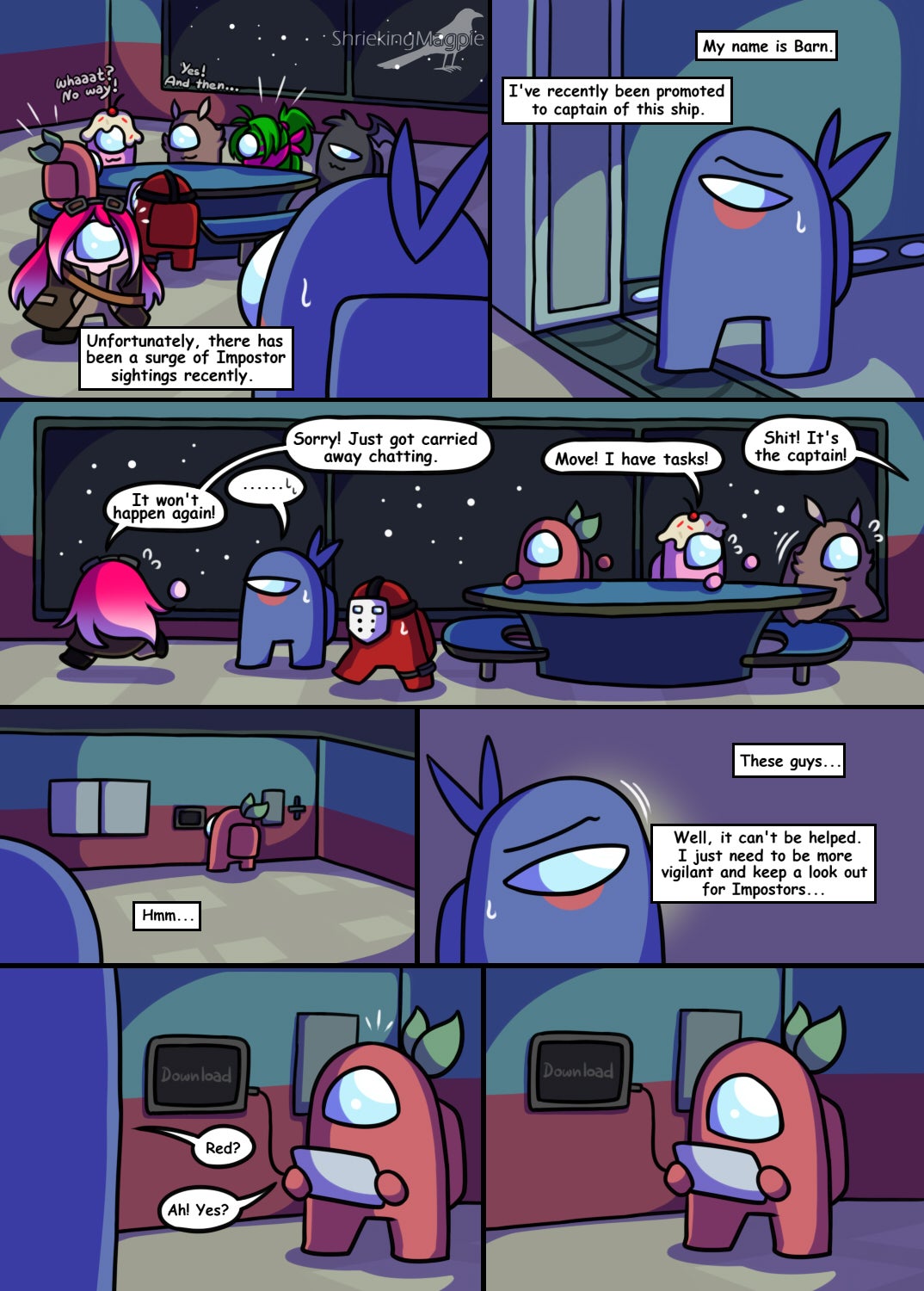 Red Sus! page 1 full