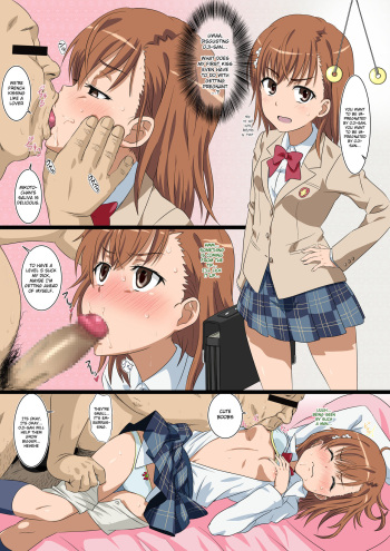 [Dashigara 100% (Minpei Ichigo)] Misaka Mikoto (Toaru Kagaku no Railgun) [English] [Gagak_Ireng] cover