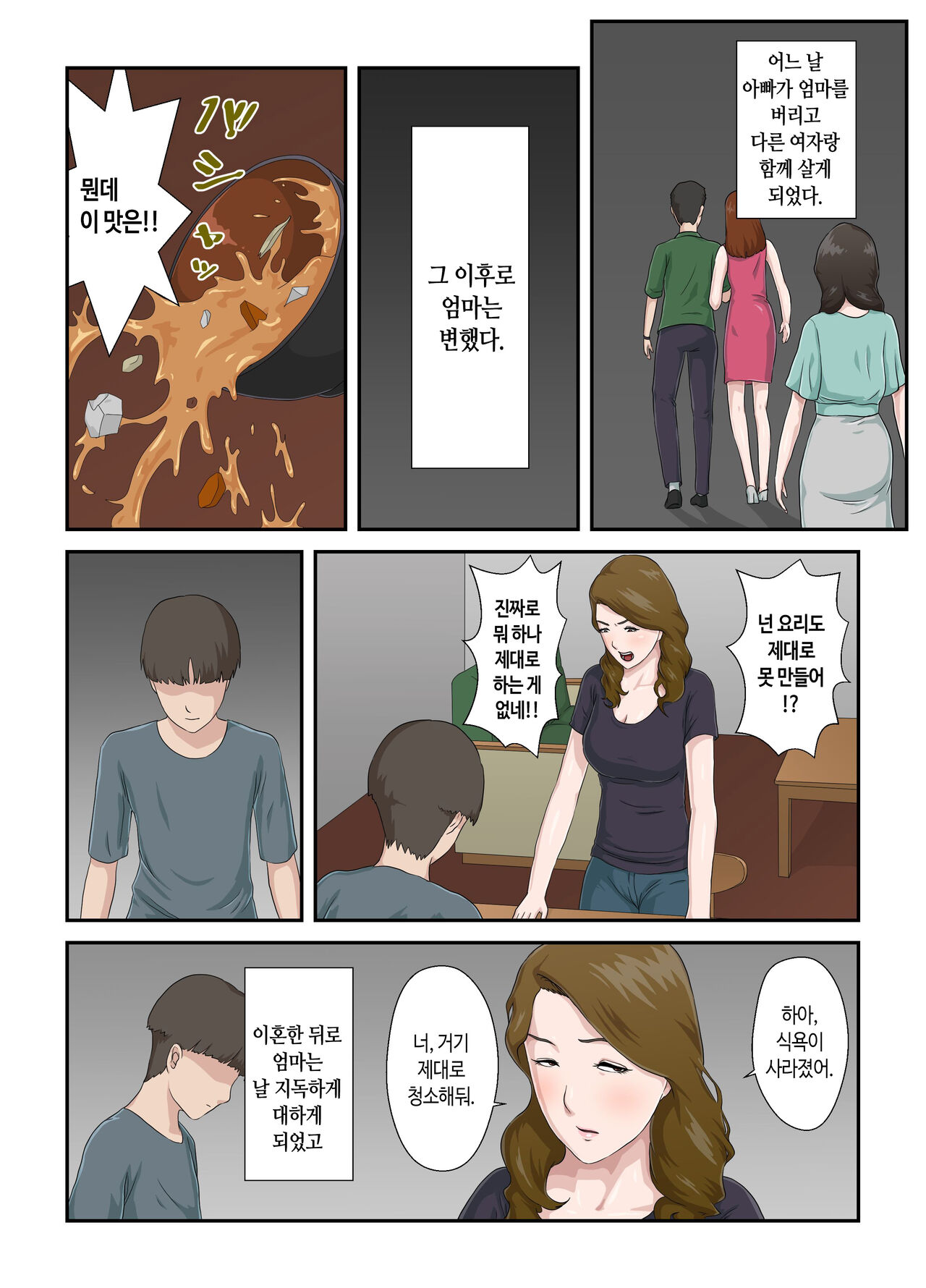 Dai Kirai na Haha wo Zenra Kaseifu ni Shita Hanashi | 죽도록 미운 엄마를 전라가정부로 삼은 이야기 page 3 full