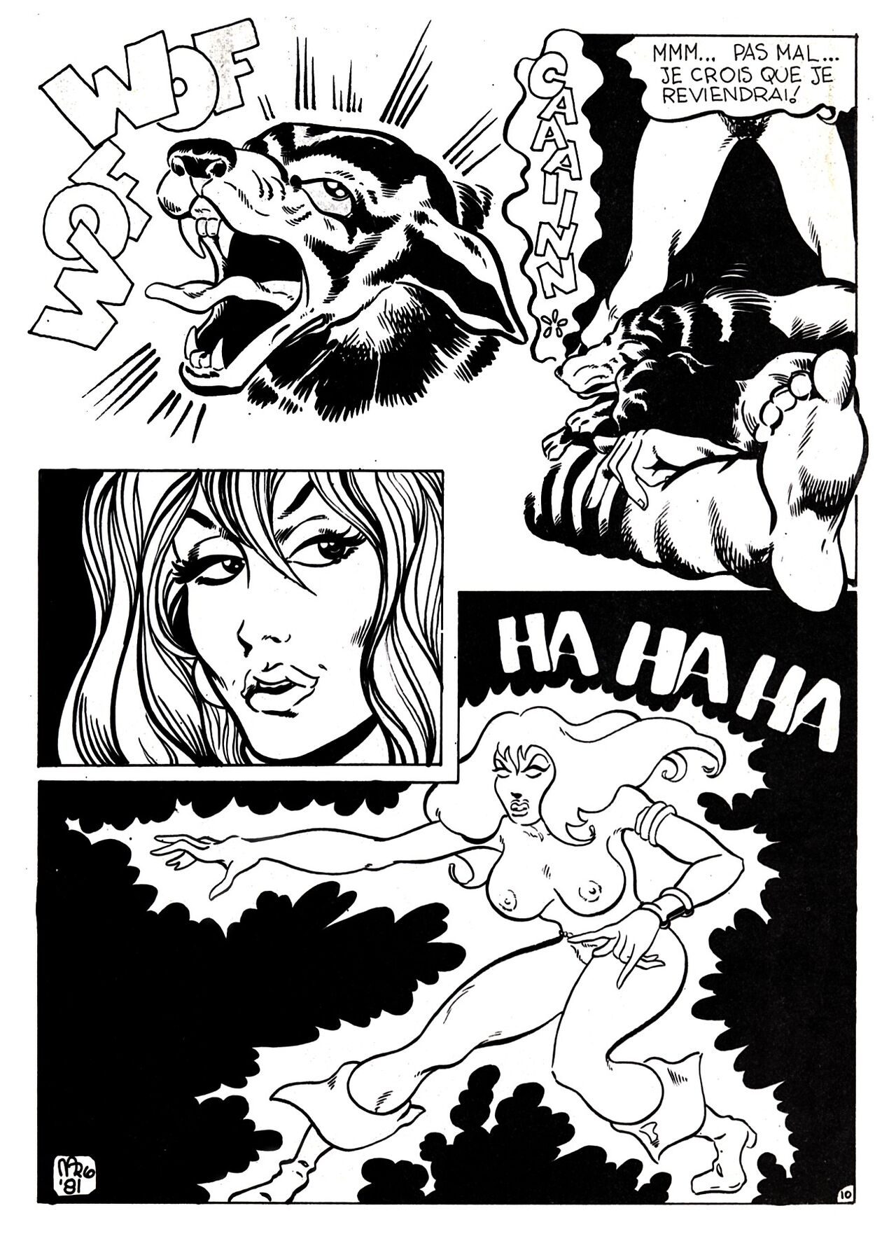 Nympho la Reine des Amazones page 11 full
