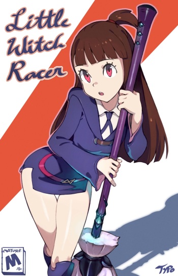 [OptionalTypo] Little Witch Racer (Little Witch Academia) cover