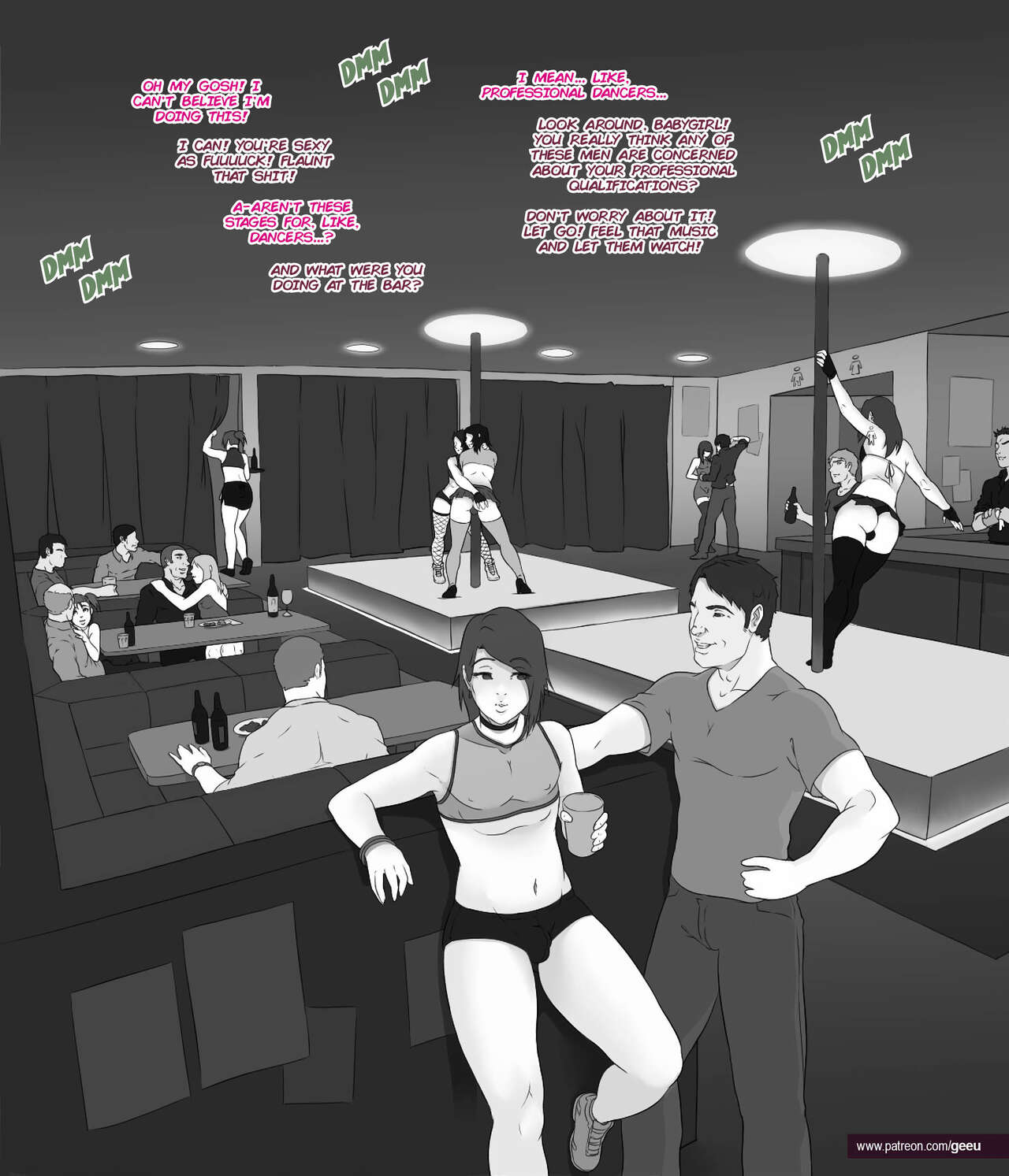 Yuki & Sora At The Club page 6 full