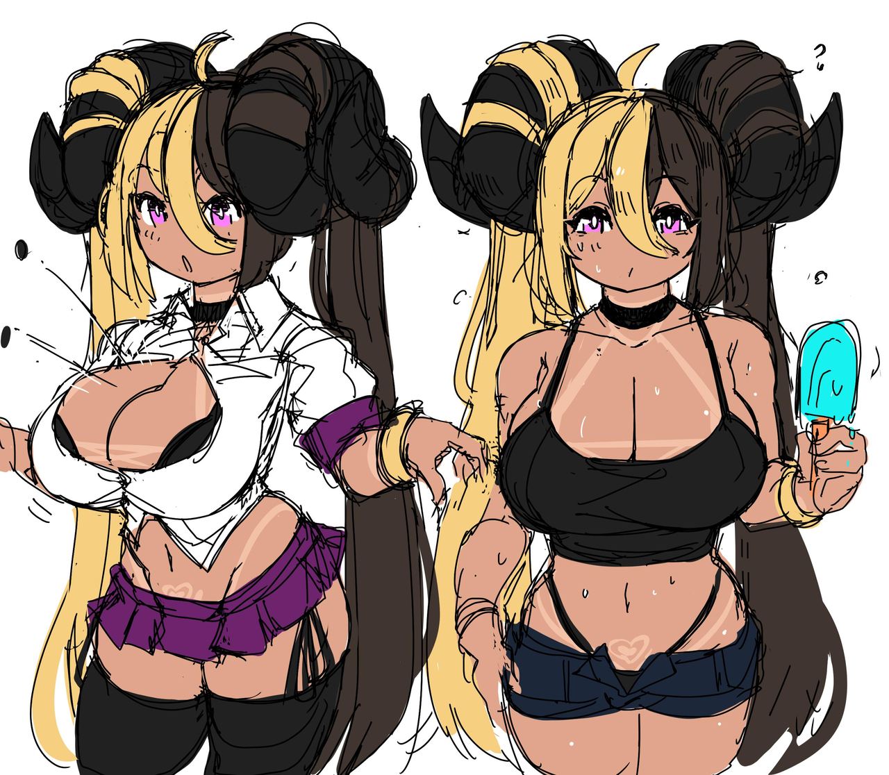 Horn Gals: Aife & Caoimhe page 8 full