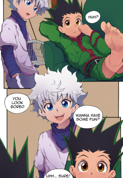 Killua them until they're Gon