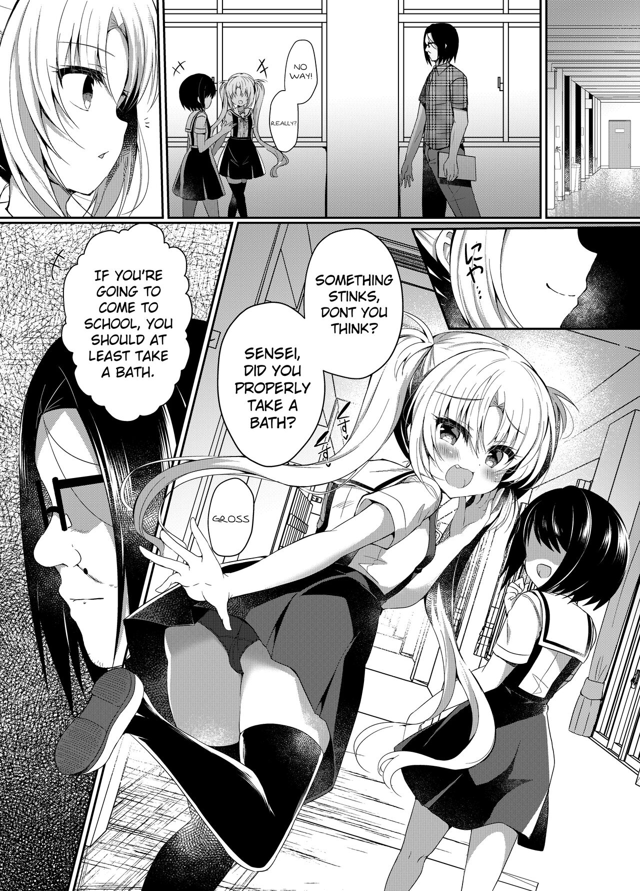 Namaiki Mesu Gaki ni Ofuro de Saimin Seisai page 3 full