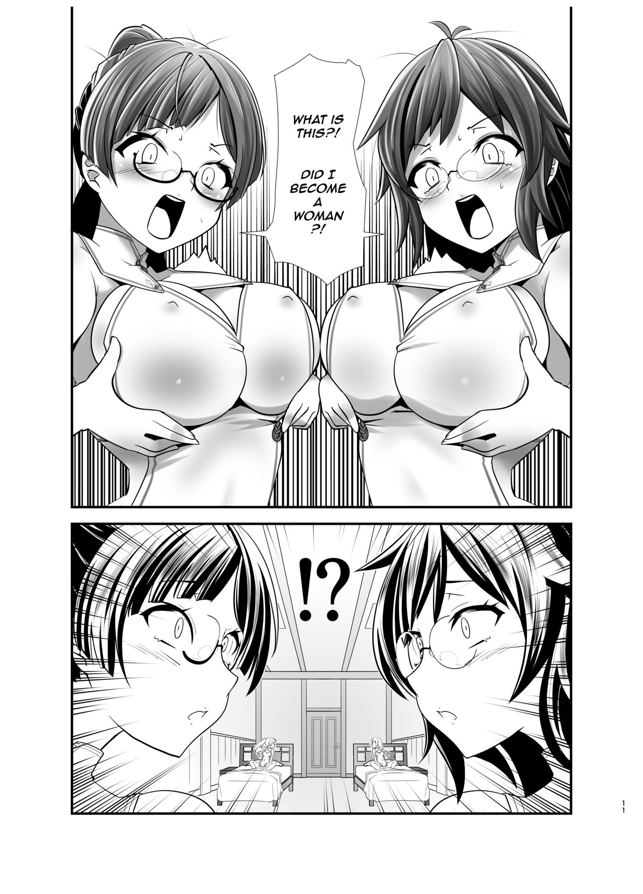 Ore ga Bunretsu shite Isekai de TS suru Hanashi 1 | The Story of How I Split Up & TS In a Different World Ch. 1 page 11 full