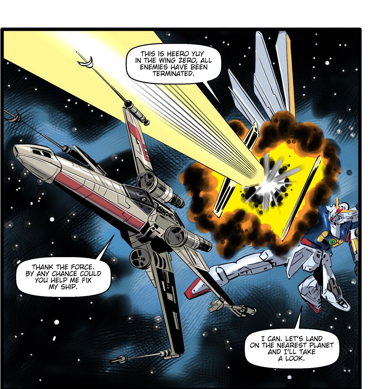 Star Wars Cara Dune: Episode 1. The Fly Boy page 3 full