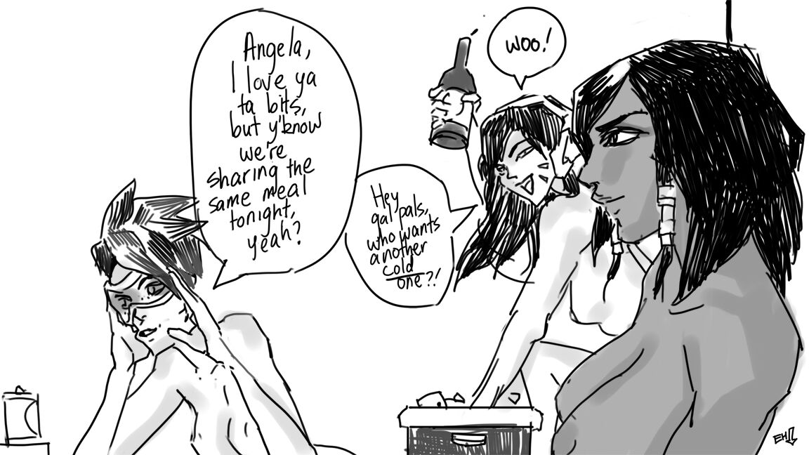 Cracking Open a Cold One With the Girls page 4 full