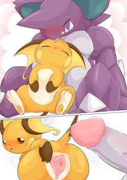 Nidoking x Raichu