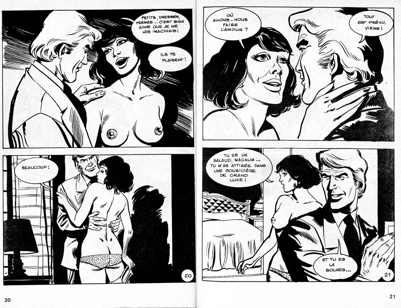 Erotissima #8 - Magnum 8, Nadia + Lady Love 8 et le maniaque page 12 full