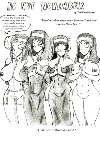 [TheWriteFiction] No Nut November (Dragon Ball Z) cover