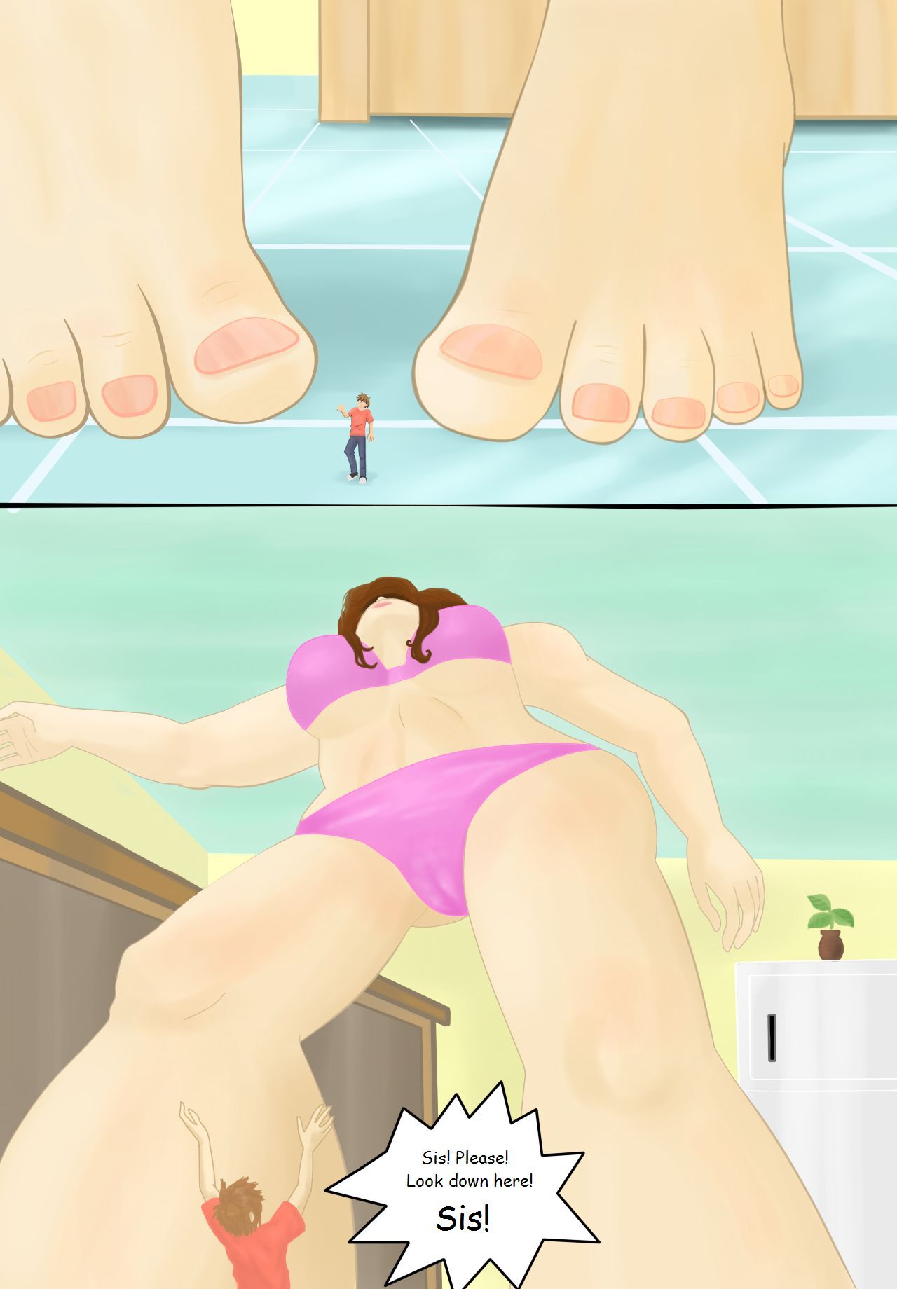 My Sister The Giantess Ayami 6 page 1 full