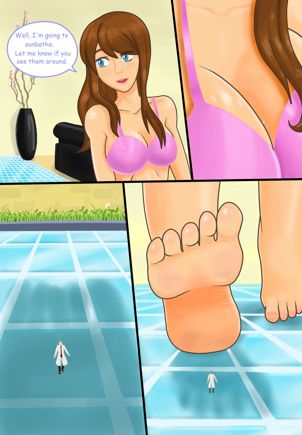 My Sister The Giantess Ayami 6 - Page 7 - Comic Porn XXX