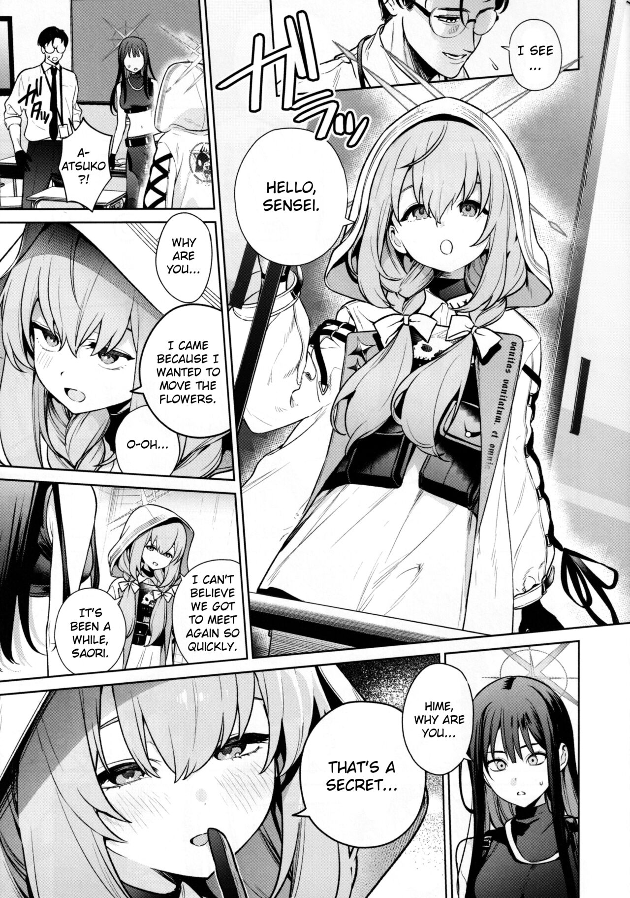 Saori to Atsuko ni Obenkyou Oshieru Hon | A Book About Teaching Saori and Atsuko How to Study page 4 full