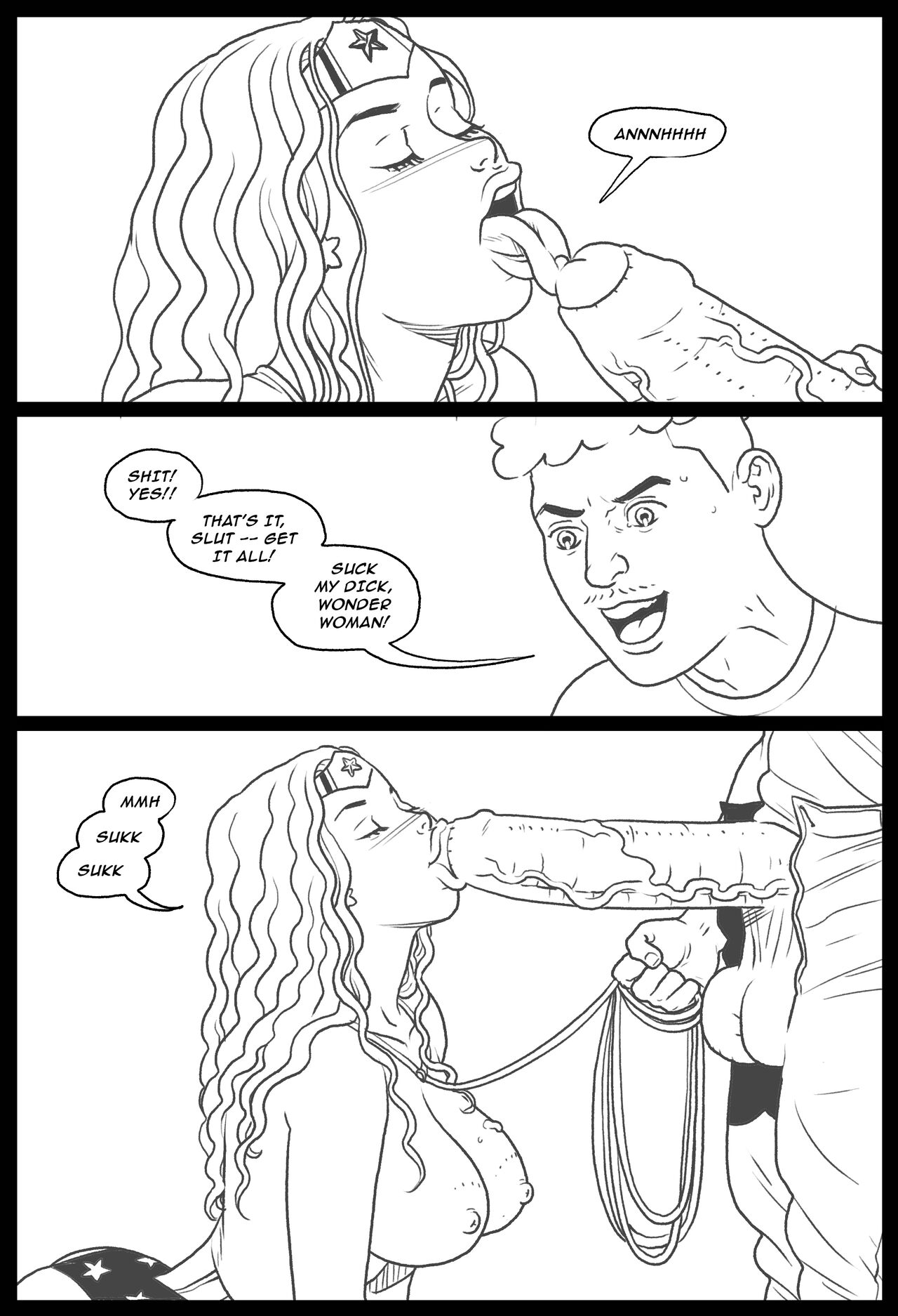 Bang my Bully 2 - Wonder Woman page 12 full