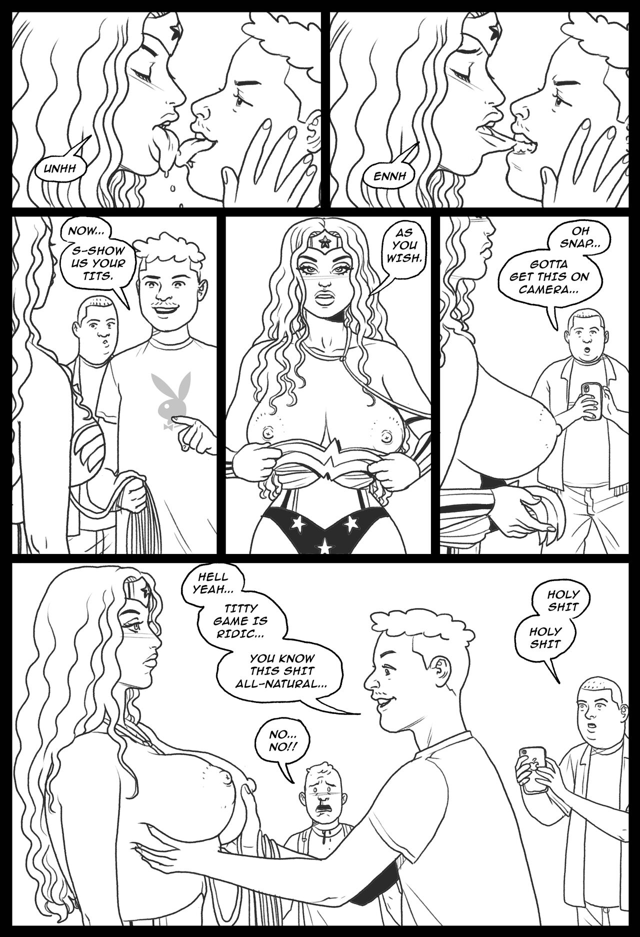 Bang my Bully 2 - Wonder Woman page 6 full