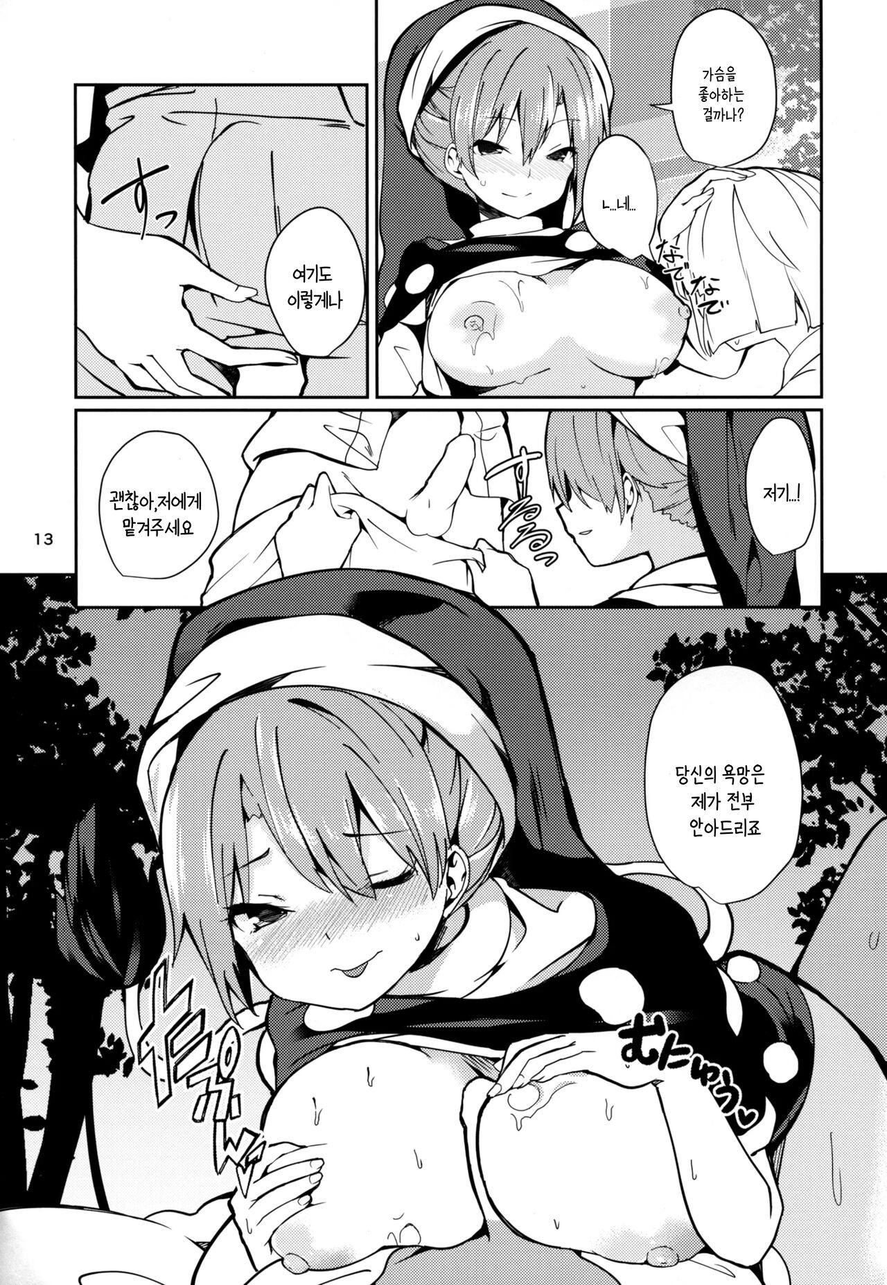 Doremy-san to Boku no Tousou Yume | 도레미씨와 나의 도주몽 page 12 full