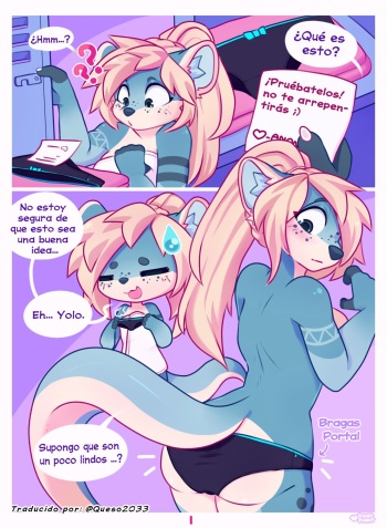 [Dont_Jinxitx] Portal panties (Spanish) [Queso2033] cover