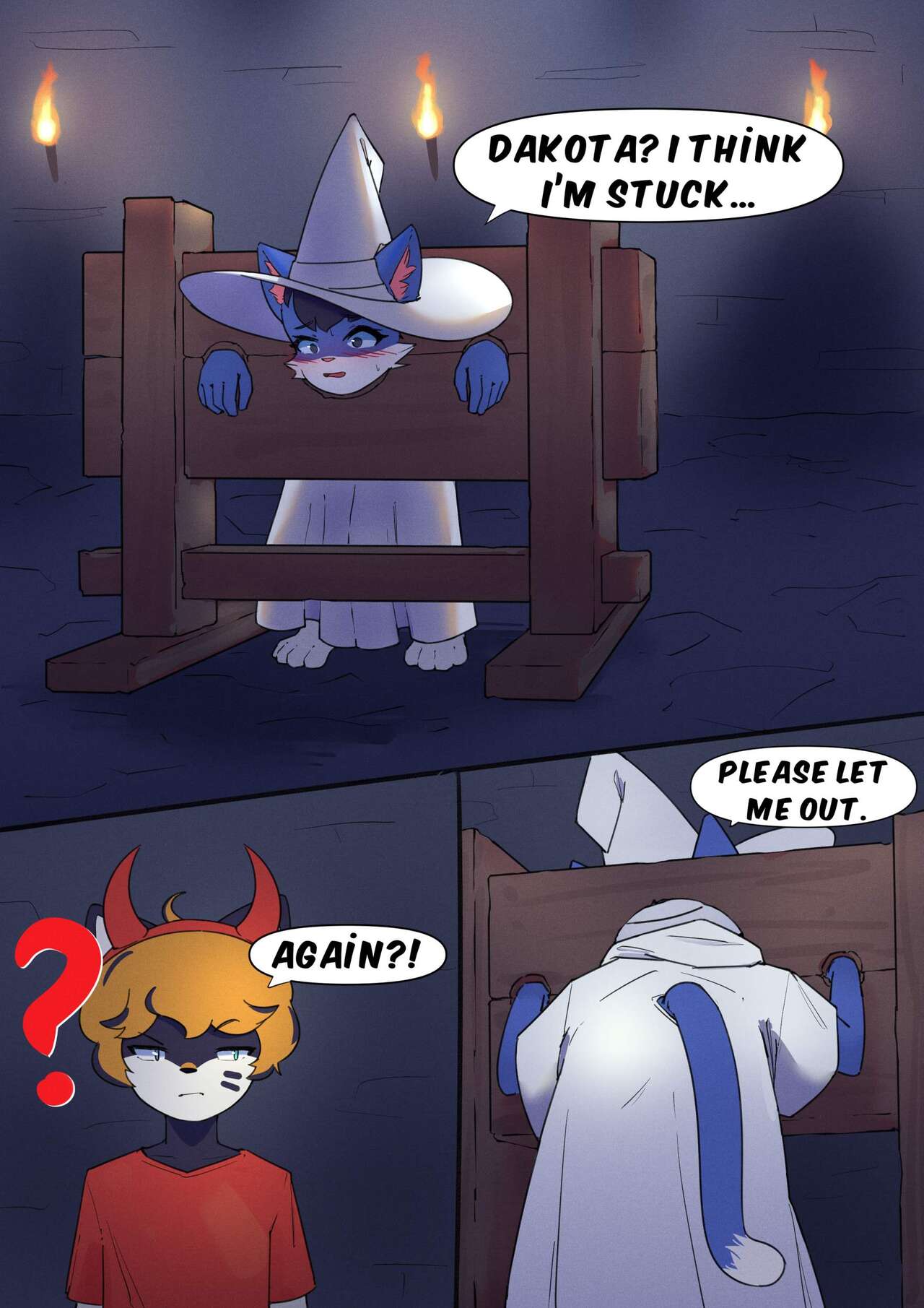 NumberFour / KuroDrunk / CloudHusky - Dungeon Crawling with Dakota page 6 full