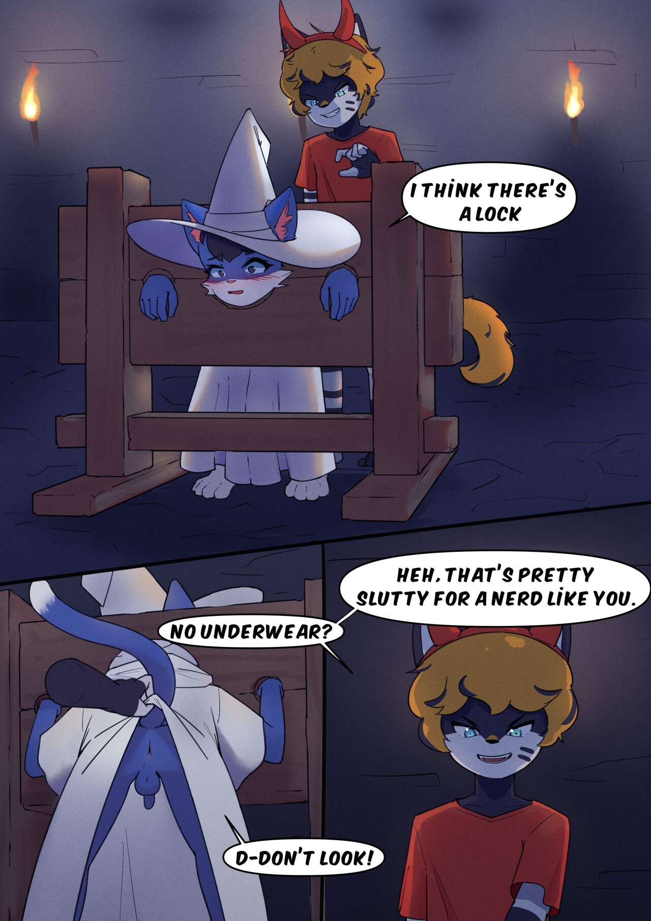 NumberFour / KuroDrunk / CloudHusky - Dungeon Crawling with Dakota page 7 full