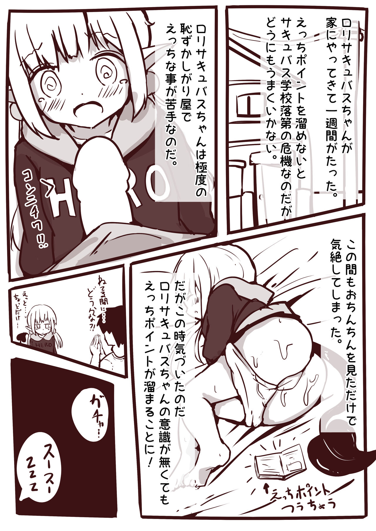 Ecchi na Koto ga Nigate na Loli Succubus-chan Manga 1-3 page 9 full