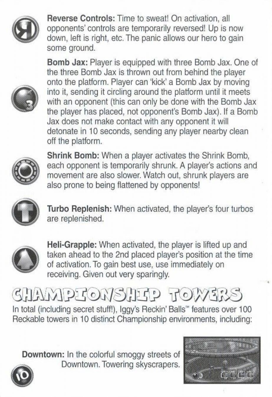 Iggy's Wrecking Balls Manual page 12 full