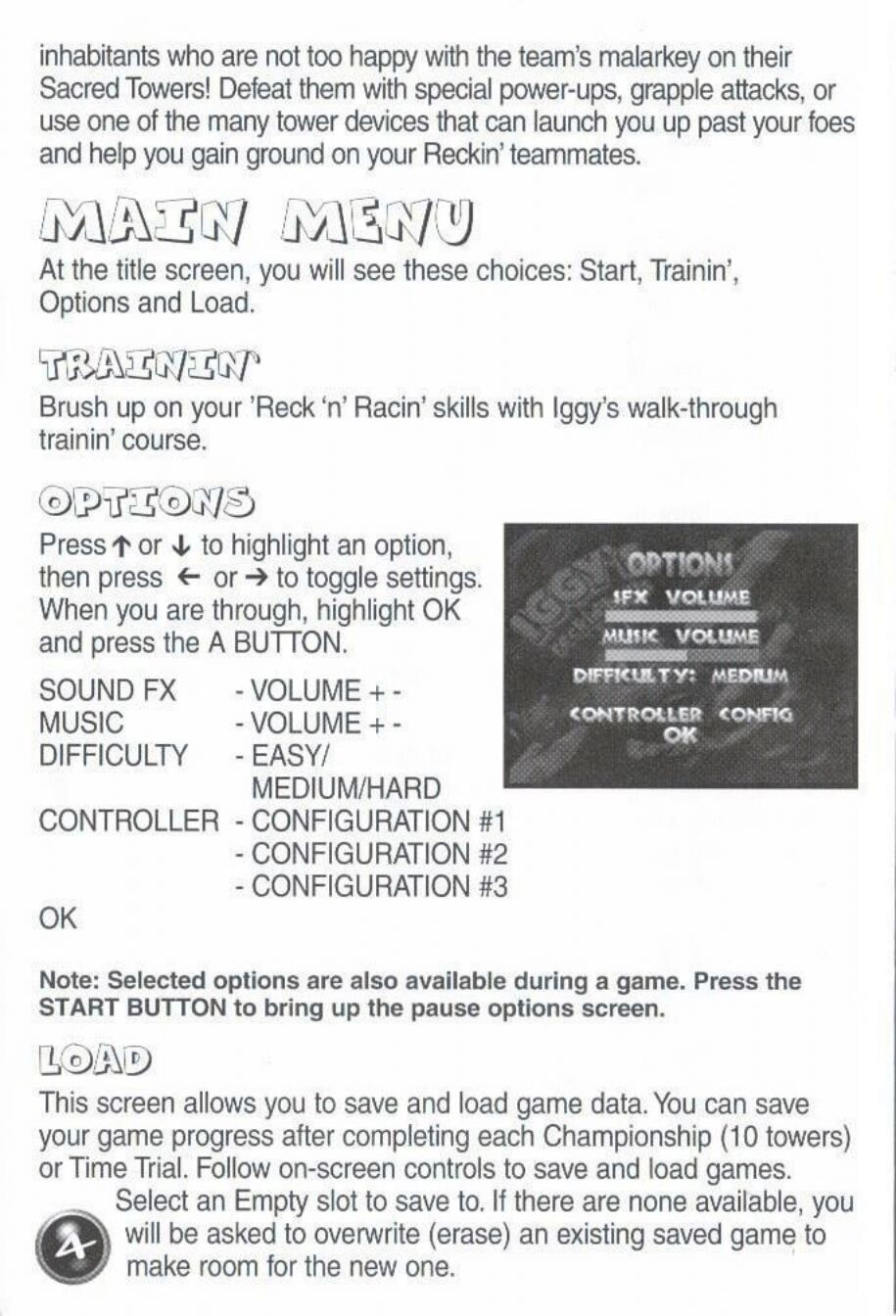 Iggy's Wrecking Balls Manual page 6 full