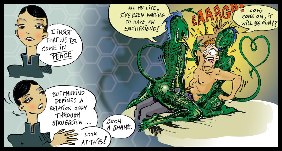 Greenaline Comics by Vladcorail page 1 full
