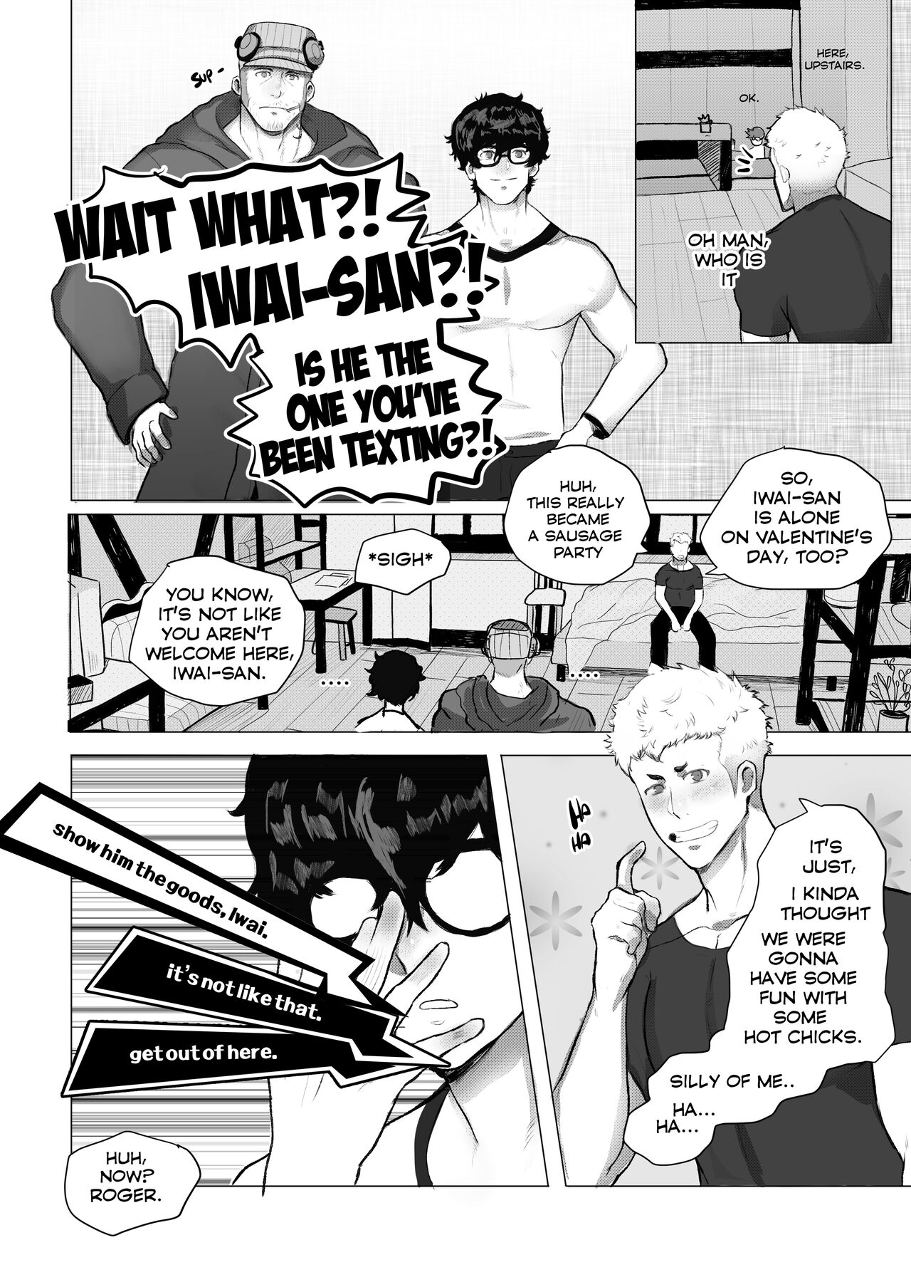 Valentine’s Night page 9 full