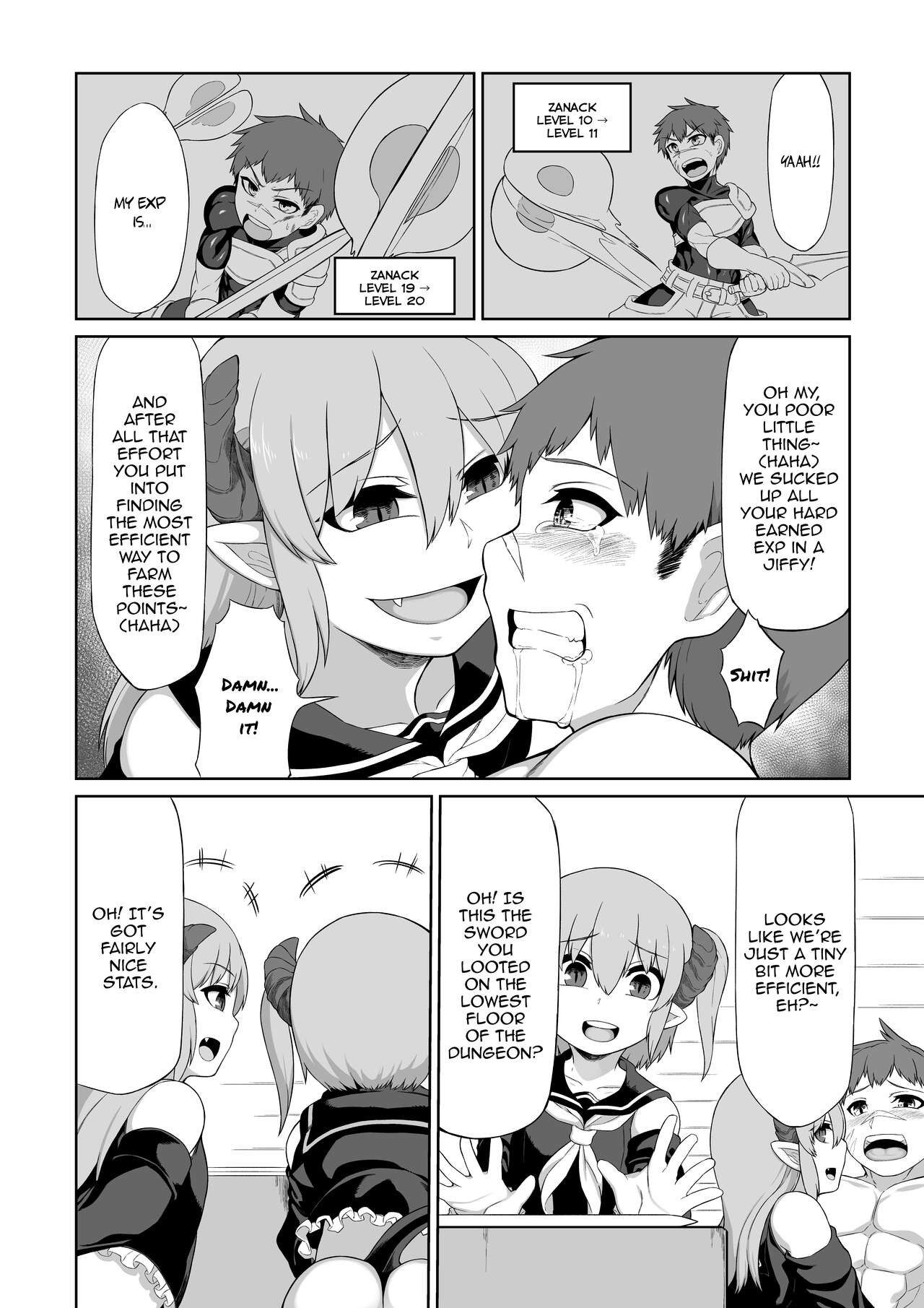 Futago Succubus to Mahou no Onaho | The Succubus Twins and the Magical Onahole page 11 full
