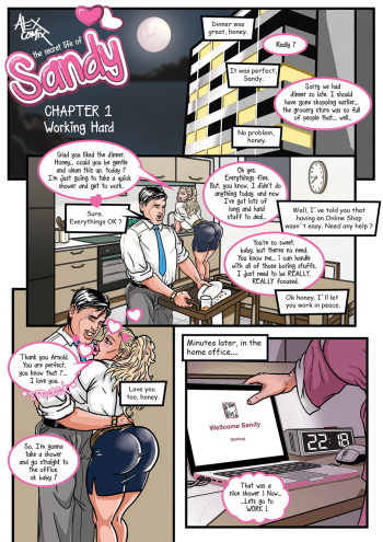 AlexComix - The Secret Life of Sandy (English) cover