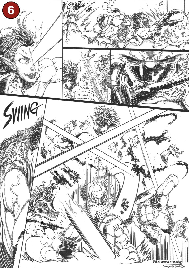 Whm40K × DOOM page 6 full