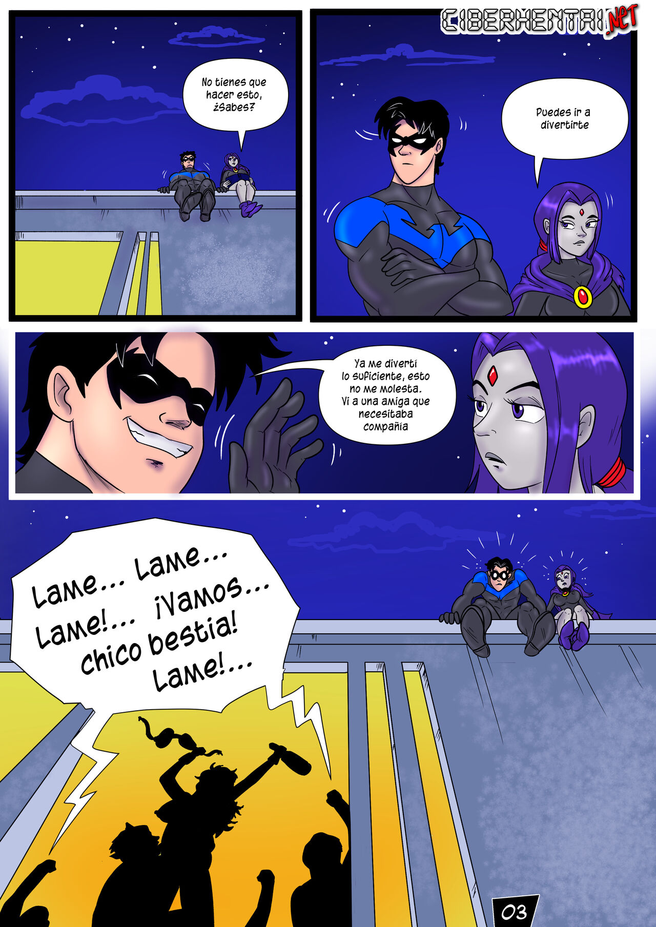 Teen Titans - Last Christmas page 4 full