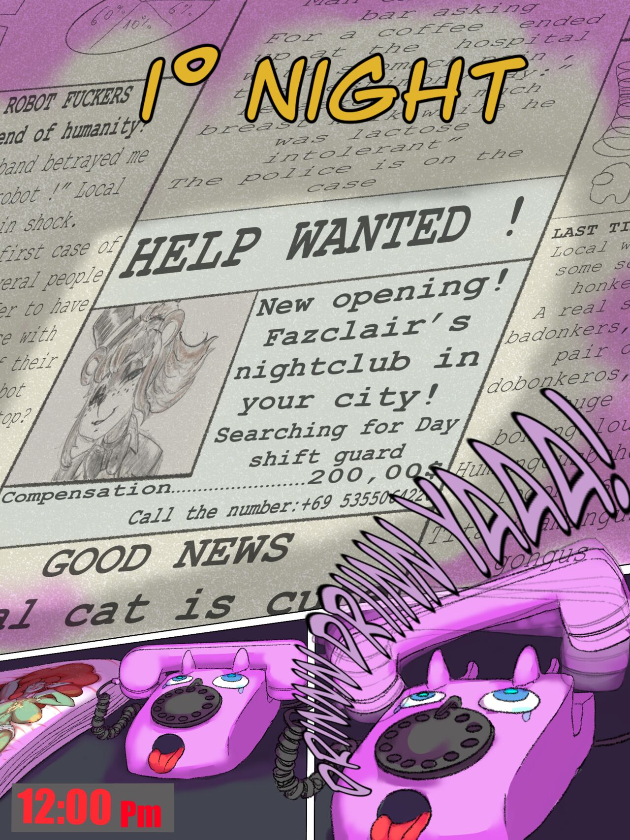 Five night at Fazclair's page 2 full