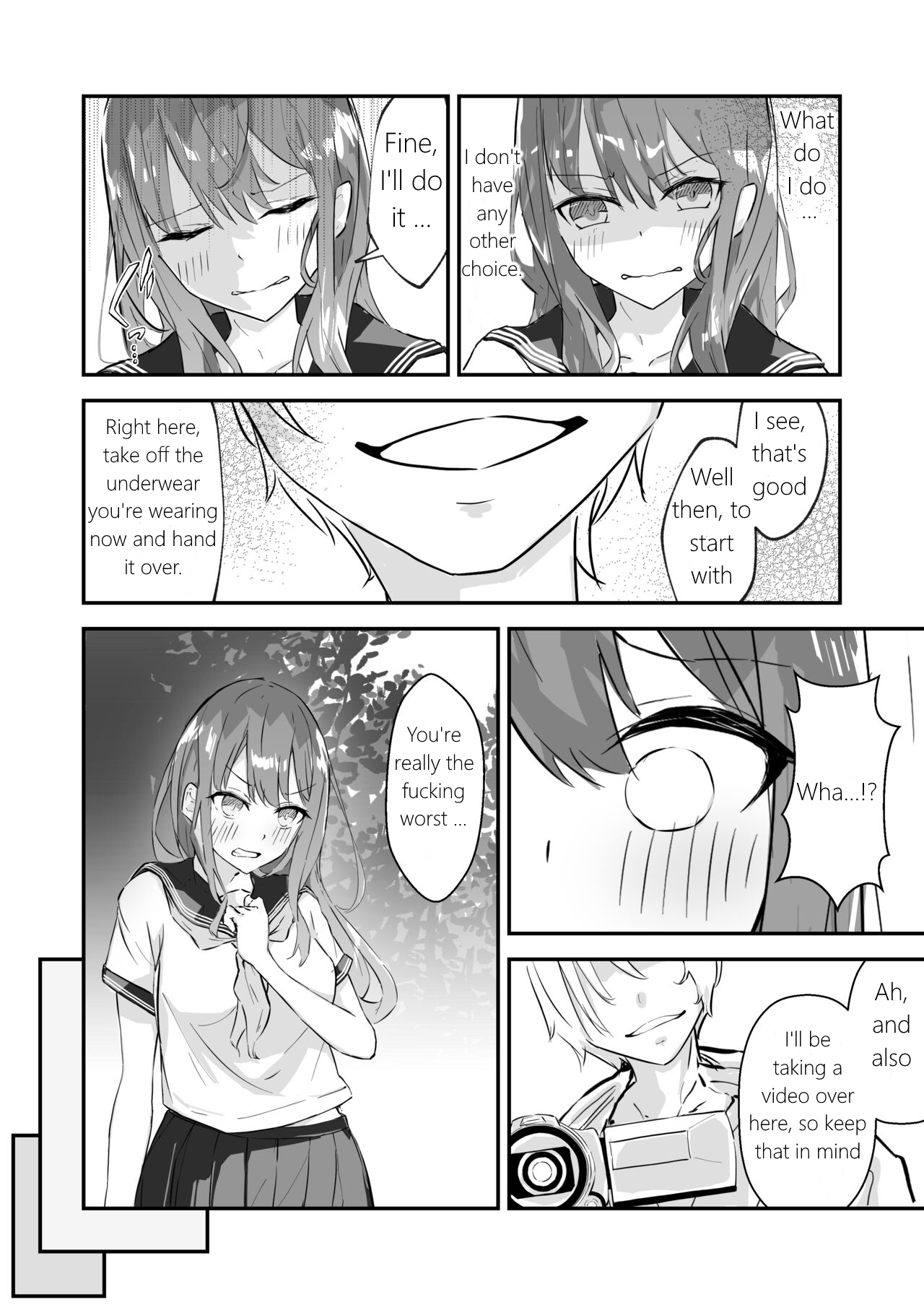 JK Kuppuku Kousoku ~Aikidou Shoujo ga Maketa Hi~ page 12 full