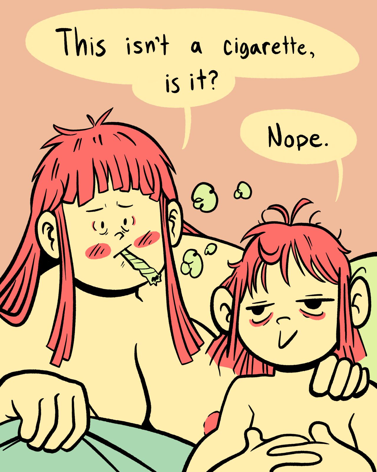 Pam and June smoke page 4 full