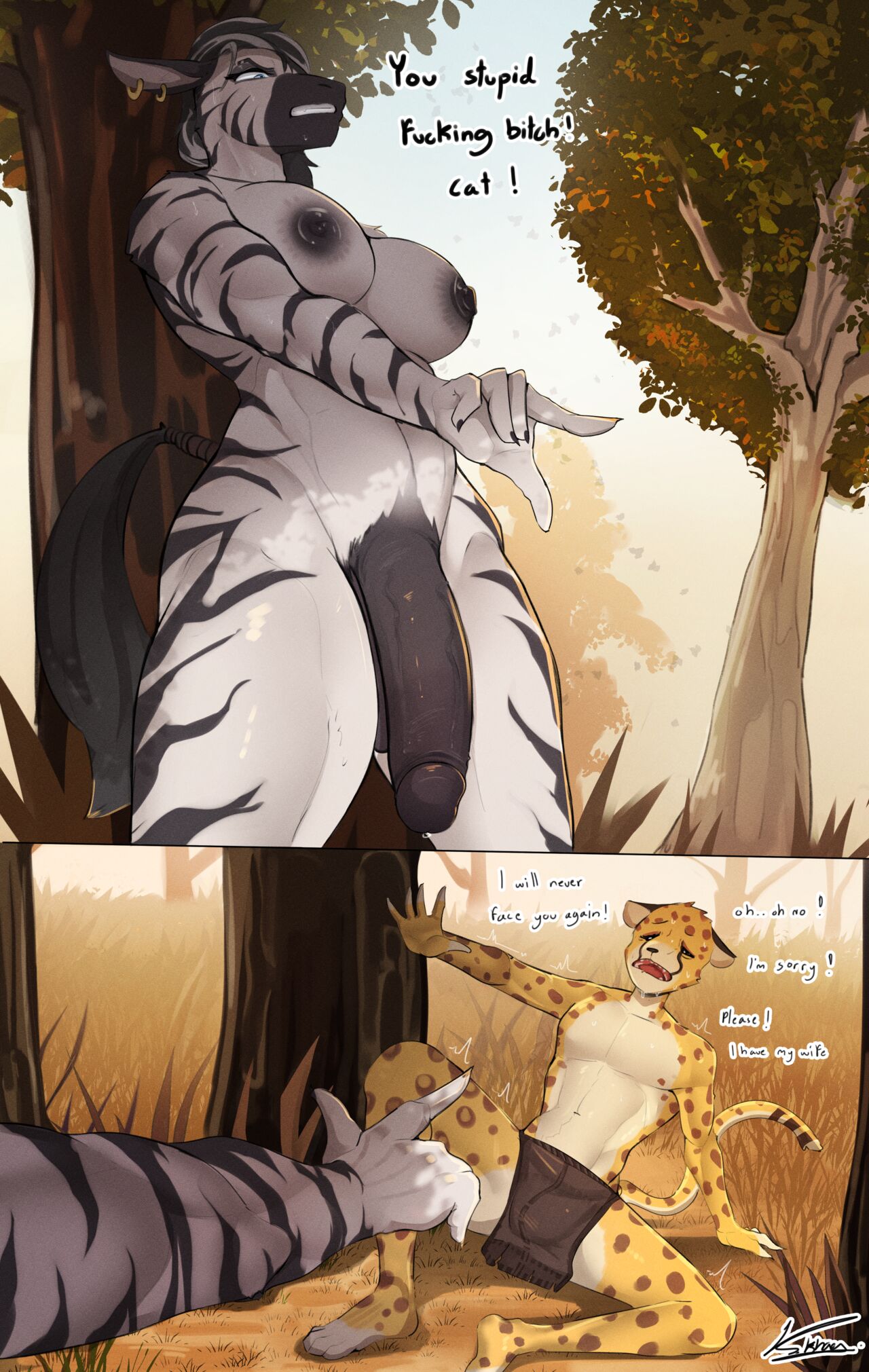 Zebra x Cheetah page 1 full