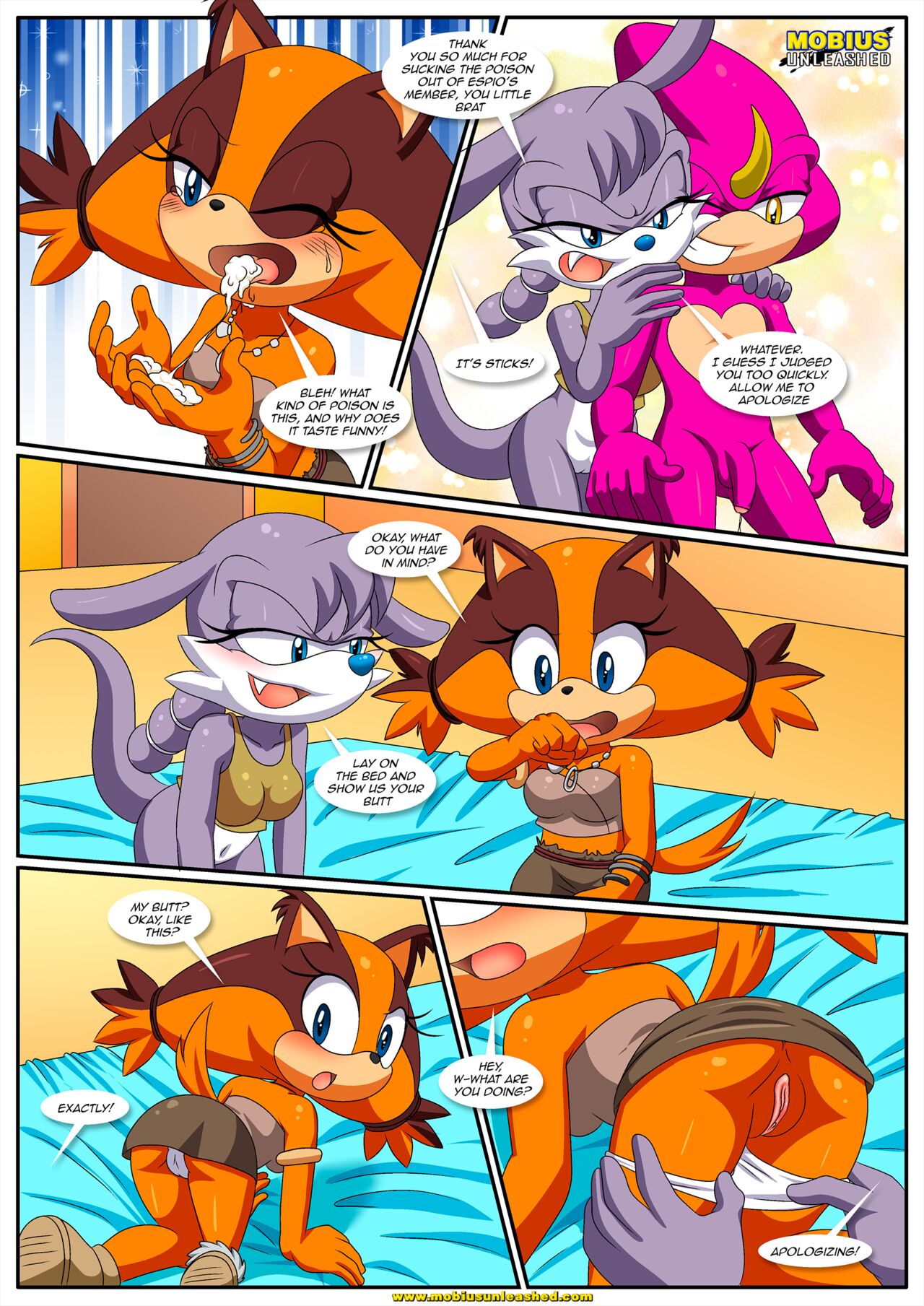 Mobius Unleashed: Stickin’ Around page 10 full