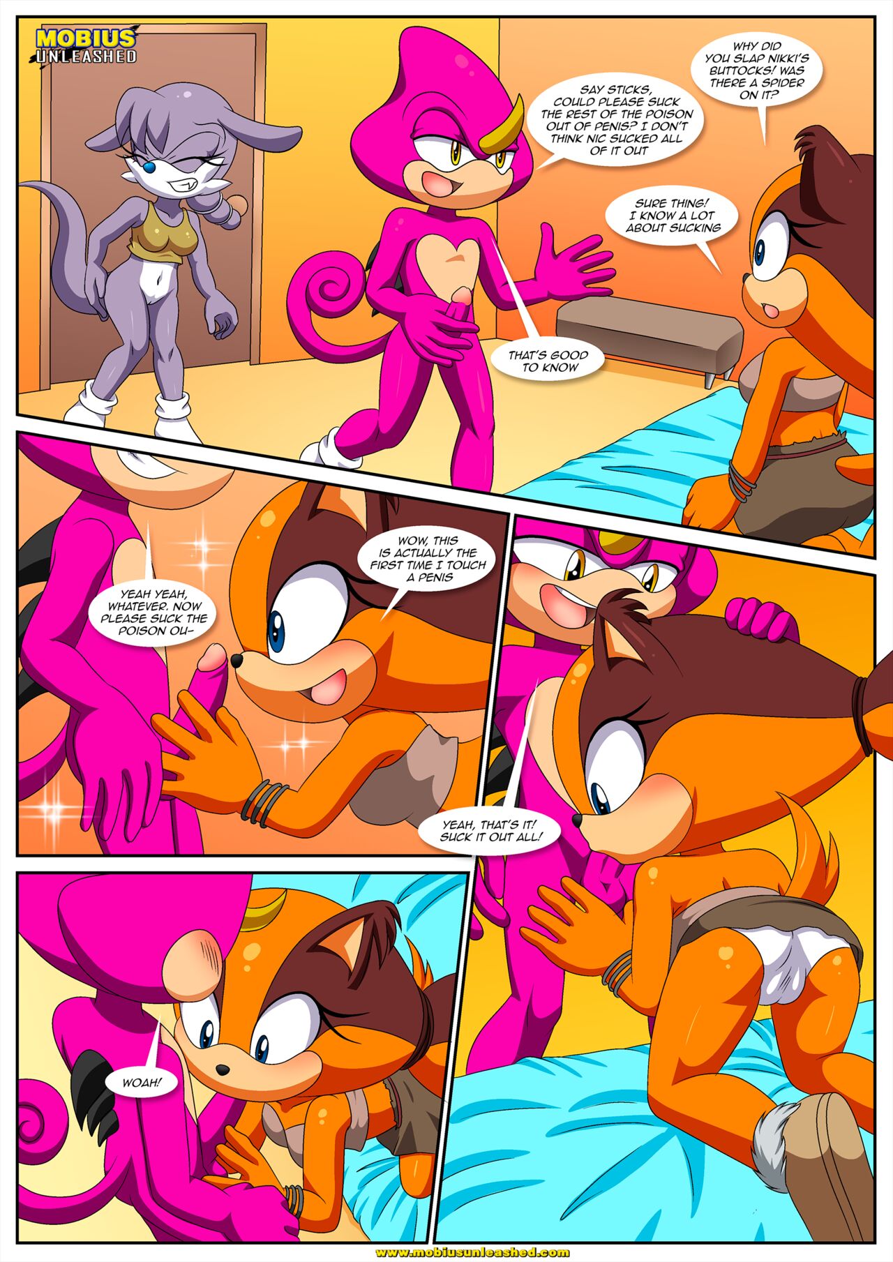 Mobius Unleashed: Stickin’ Around page 8 full