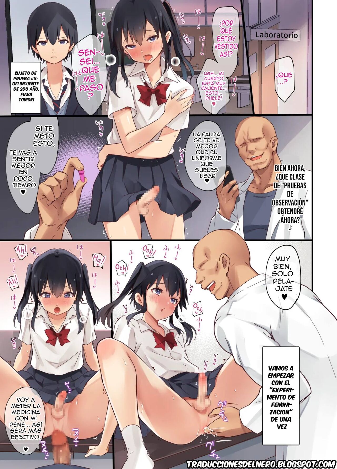 Mesu-ka Jikken _Kenzen Shounen Mesu Ochi Kiroku_ page 2 full