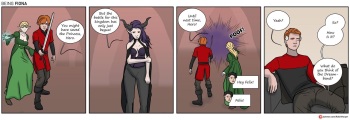 [RHComics] Being Fiona (Ongoing) cover